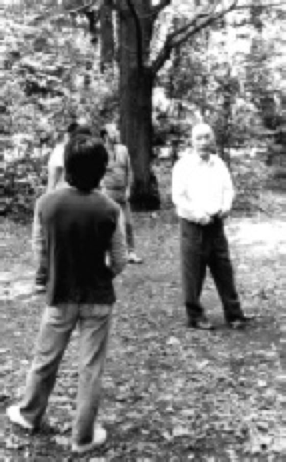 Master Kenichi Sawai sensei and Ron Nansink. 